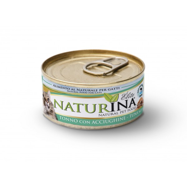 Elite Wet Tuna with Anchovies 70g