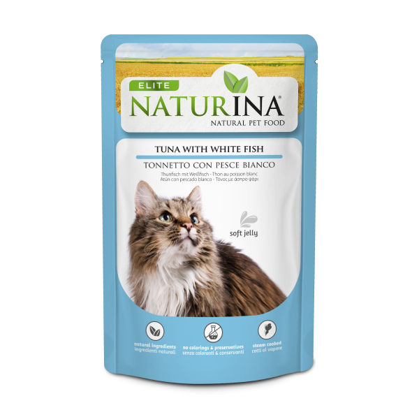 Elite Umido Tonno con Pesce Bianco in Soft Jelly 70g