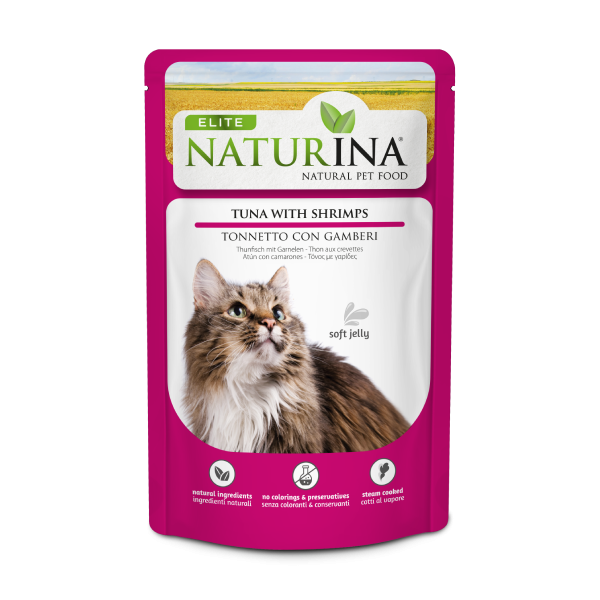 Elite Umido Tonno con Gamberi in Soft Jelly 70g