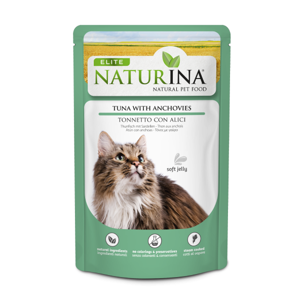 Elite Umido Tonno con Alici in Soft Jelly 70g
