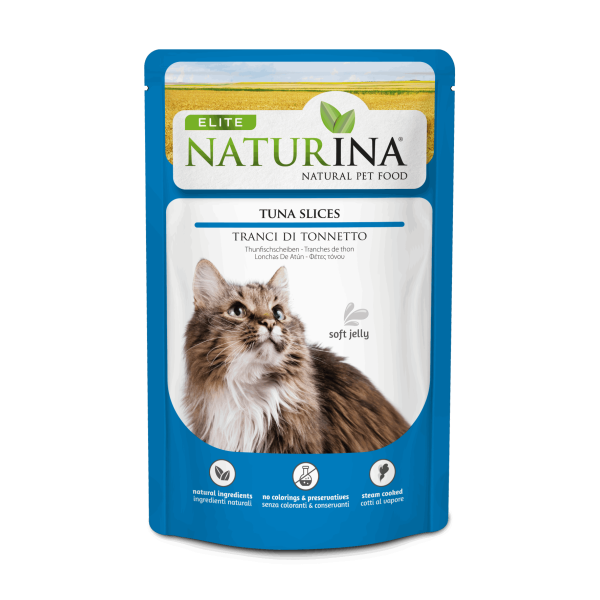 6x Elite Umido Trancetti di Tonno in Soft Jelly 70g