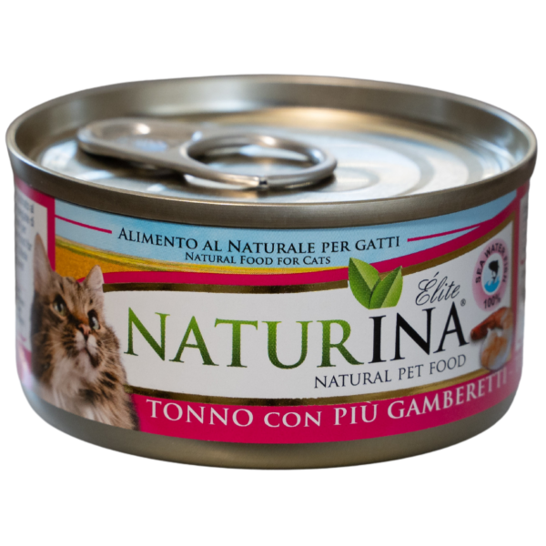 Elite Tuńczyk na mokro z krewetkami 70g