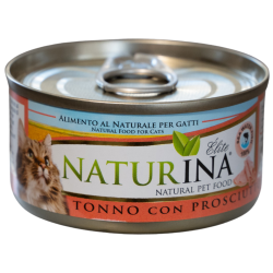 Naturina Elite Umido Tonno con Prosciutto